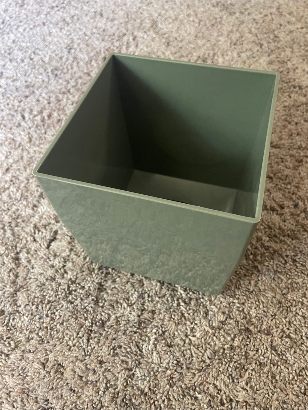 Olive Green Plant Pot